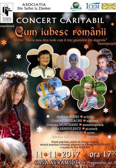 Concert caritabil "Cum iubesc Românii"
